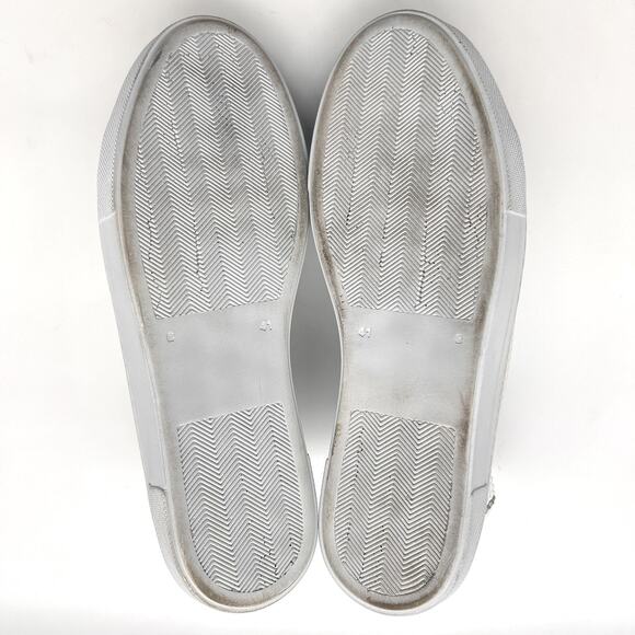 Ateliers Shoes Mens Size 41 White Woven Leather Low‎ Top Casual Sneakers Comfort - Picture 8 of 9